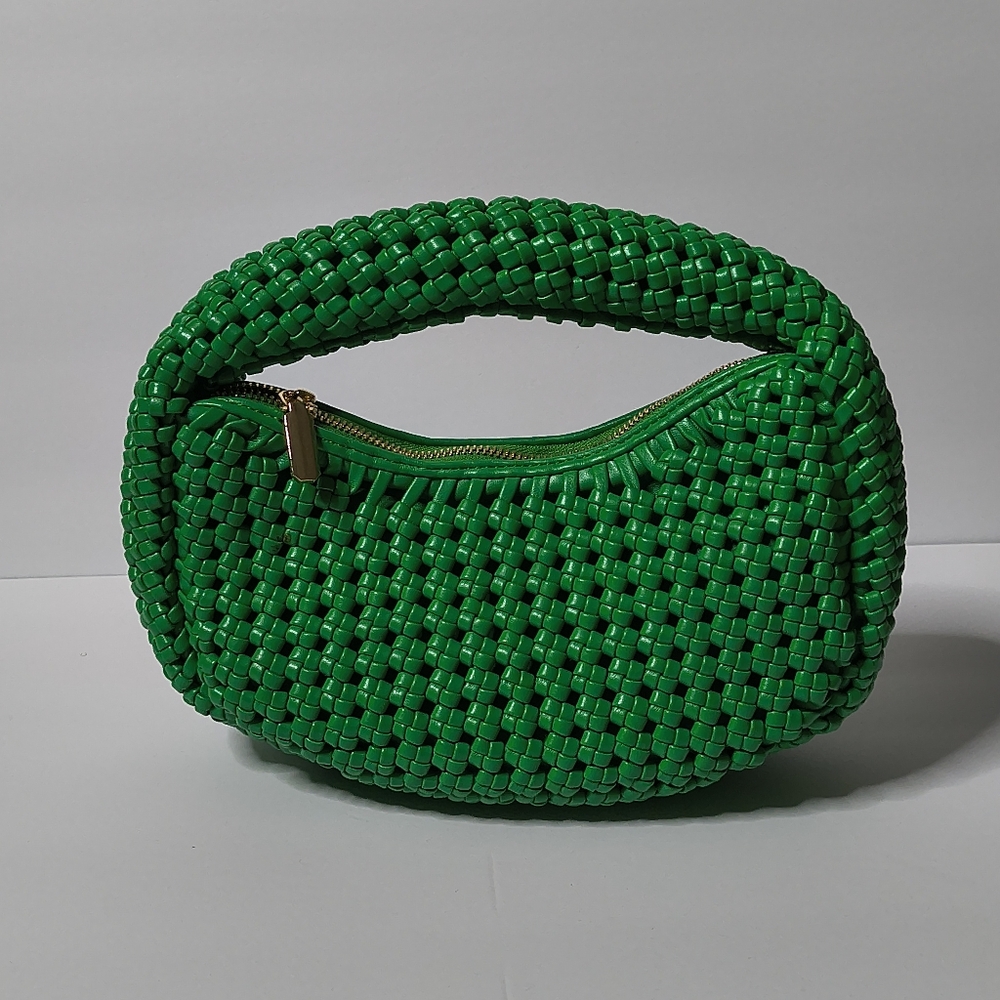 Green Woven Sincerely Jules Bag